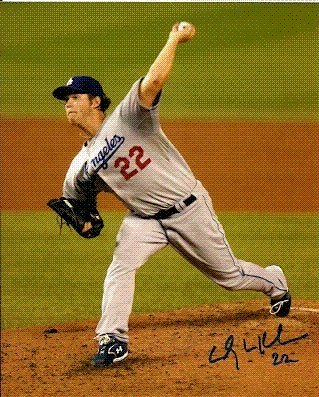 Autographed/Hand Signed Clayton Kershaw Los Angeles Dodgers 8x10 Photo