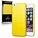 iPhone 6S Case, Terrapin [Extra Slim Fit] Hybrid Rubberized Protective Hard Case for iPhone 6 / 6S (Solid Yellow)
