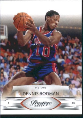 2009 /10 Panini Prestige Basketball Card # 144 Dennis Rodman Detroit Pistons Mint Condition- Shipped In Protective Screwdown Display Case!
