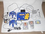 Nintendo 64 System - Video Game Console - Pikachu Bundle