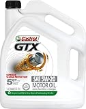 Castrol 03107 GTX 5W-20 Conventional Motor Oil - 5 Quart