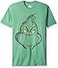 Dr. Seuss Men's Grinch Big Face Christmas Tee