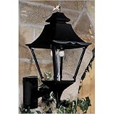 Gas Light America GL1900 Cast Aluminum Natural Gas Light With Dual Inverted Mantle Burner On Wall Mount