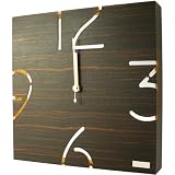 PUZZLE ウォールクロック WALL CLOCK W 黒檀 YK09-104K <34333>