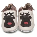 Cherry - Chaussons B�b� en cuir doux...