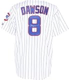 Andre Dawson Chicago Cubs Autographed Majestic Athletic Replica Home Jersey