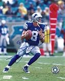 MIKE MCMAHON,DETROIT LIONS,RUGERS,SIGNED,AUTOGRAPHED,8X10 PHOTO,COA, RARE HARD PHOTO TO FIND