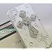 Smile Case 3D Cross Crystalized Rhinestone Bling Full Cover Case for AT&T Verizon iPhone 4 4S Made with Crystal (4 3D Clear Cross) 51AcXWMgMmL. AA75 Smile Case 3D Cross Crystalized Rhinestone Bling Full Cover Case for AT&T Verizon iPhone 4 4S Made with Crystal (4 3D Clear Cross)