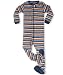 Leveret Footed "Striped" Pajama Sleeper 6M-3T (New Design, Fall '11)