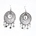 Sterling Silver Earrings for Girls 2.50 inches (ers207)