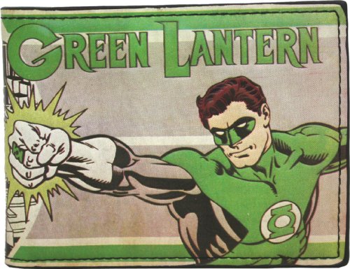  Green Lantern Vintage Comic Bifold Wallet