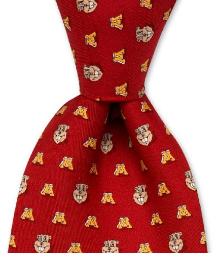 Now is the time NCAA Minnesota Golden Gophers Neck Tie
