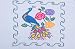 Handmade Cross Stitch Pillow Cases - Summer Peacock in Harmony