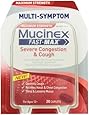 Mucinex Fast-Max Adult Caplets, Severe Congestion & Cough Relief, 20 Count