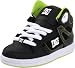DC Kids Rebound Skate Shoe (Little Kid/Big Kid),Black/Yellow,6.5 M US Big Kid