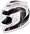 Icon Airframe Full Face Motorcycle Helmet Lifeform Carbon White