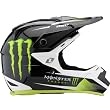 One Industries Monster Trooper 2 Dirt Bike Motorcycle Helmet - Black
