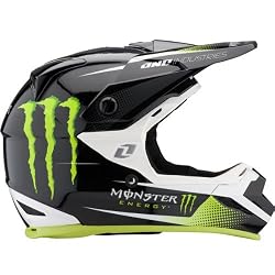 One Industries Monster Trooper 2 Dirt Bike Motorcycle Helmet - Black