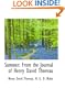 Summer: From the Journal of Henry David Thoreau