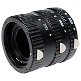 Zeikos ZE-CVAFC Auto Focus Macro Extension Tubes for Canon