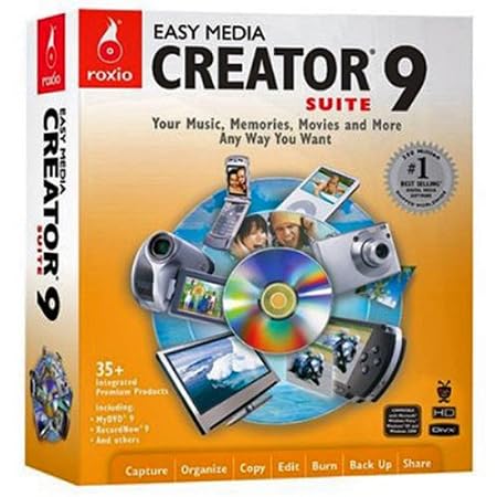 Roxio Easy Media Creator 9 Suite [OLD VERSION]