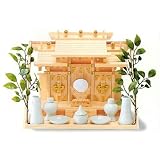 神棚　壁掛け神殿・神具セット