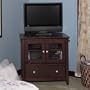 Bush Sonoma Tall TV Stand in Mocha Cherry