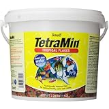 Tetra 77005 TetraMin Tropical Flakes, 2.20-Pound, 5-Liter