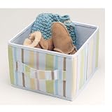 Aden Stripe Storage Box - Small (8L x 8W x 6H)