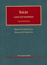 Benfield and Greenfield's Cases and Materials on Sales, 5th (University Casebooks)
