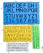 Lettering Stencils