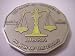 Libra Poker Guard Coin Large & Heavy