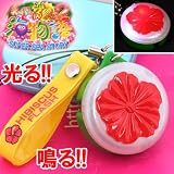 光る！鳴る！スーパー海物語 IN 沖縄シリーズのハイビスカスフラッシュ携帯ストラップ