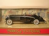 Review Matchbox  / Model of Yesteryear Y-20 1938 Mercedes Benz 540K. Black.