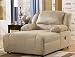 Ashley Furniture Hogan - Khaki 2-Arm Pressback Chaise 5780004