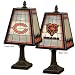 Chicago Bears Art Glass Table Lamp