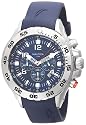 Nautica Men's NST Chrono N14555G Resin Analog Quartz Watch with Blue Dial