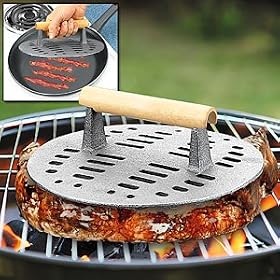 GRILL AND BACON PRESS by Barbecue Grills