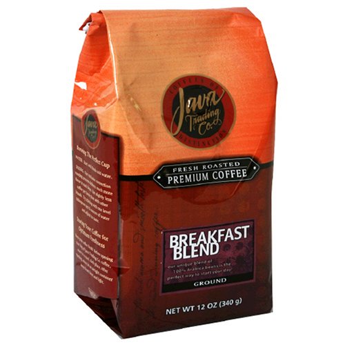 Java Trading Company Breakfast Blend, 12-Ounce Bags (Pack of 6) by Java Trading Company