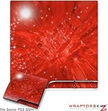 Sony PS3 Slim Skin   Stardust Red
