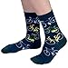 Bits and Pieces - Novelty Socks - Christmas, Halloween, Cats, Dogs, Horses, Fishing, Sports, Great Gift - Adult Size 6-12