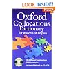 Oxford Collocations Dictionary for students of English: A corpus-based dictionary with CD-ROM which shows the most frequently used word combinations in British and American English.
