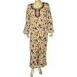 Maternity Wear Long Sleeve Viscose Kaftan Size L (kftn846)