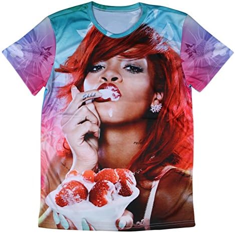 John Smitn Rhianna H Men's T-shirt Rihanna Shirt Clothing Medium