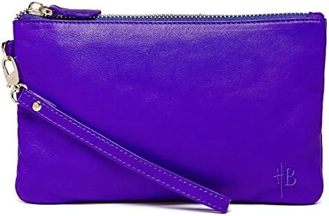 MightPurse Wristlet Phone Charging Handbag (Icy Purple)