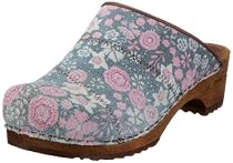 Sanita Wood-Olivia open 455021-65 Damen Halbschuhe