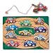 Melissa & Doug Deluxe 10-Piece Magnetic Towing Game