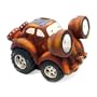Decorative Dune Buggy Solar Powered LED Outdoor Path Light-Brown