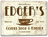 EDGER'S Coffee Shop & Bakery Stretched Canvas Print