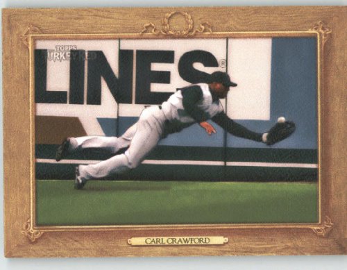 2007 Topps Turkey Red #58 Carl Crawford - Tampa Bay Devil Rays (Baseball Cards)